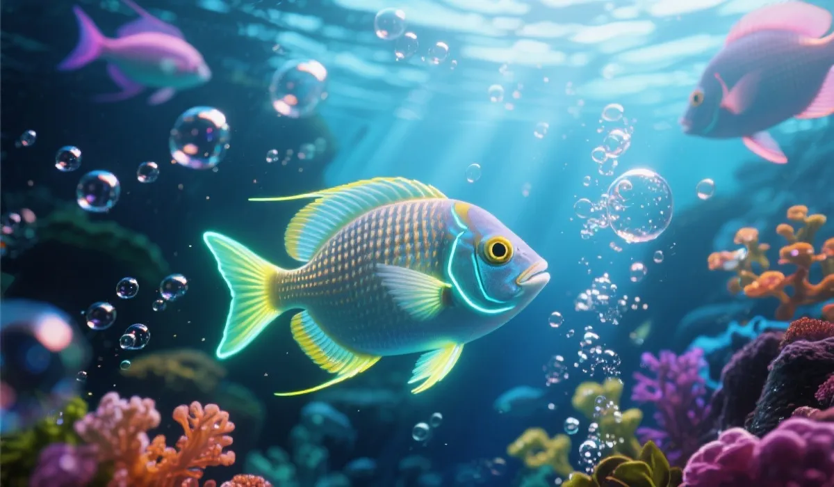 互动捕鱼场景展示